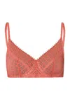 Hanro Hedy Underwire Bra In Brown