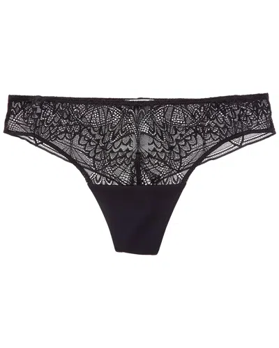 Hanro Holly Lace Brazilian Panty In Black
