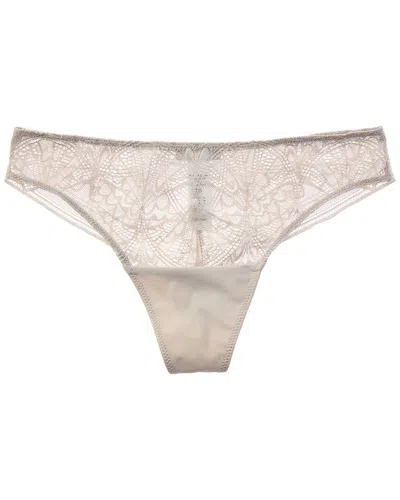 Hanro Holly Lace Brazilian Panty In White