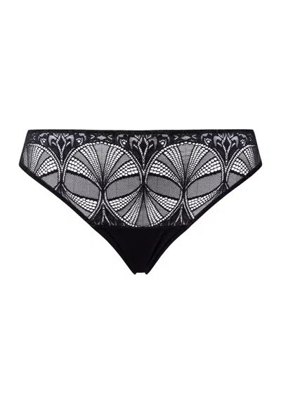 Hanro Holly Lace Brazilian Panty In Multi