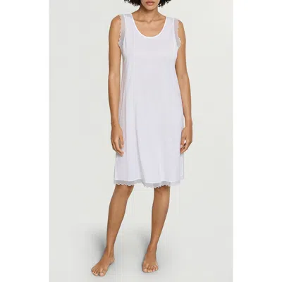 Hanro Inaya Scallop Tank Dress In Pink
