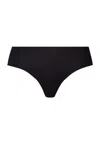 Hanro Invisible Touch Microfiber Seamless Bikini Brief In Black