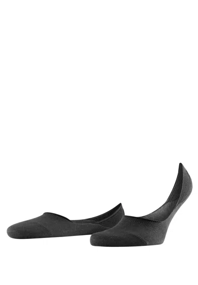 Hanro Invisible Cotton Falke Steps Invisible Sock In Black