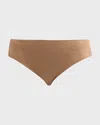 Hanro Invisible Cotton High-cut Brief In Beige