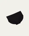 Hanro Invisible Stretch-cotton Briefs In Black