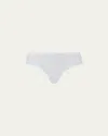 Hanro Invisible Cotton High-cut Briefs In White