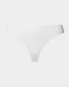 Hanro Invisible Cotton High-cut Briefs In White