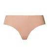 Hanro Invisible Cotton Midi Briefs In Nude