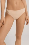 Hanro Invisible Touch High Cut Bikini In Brown