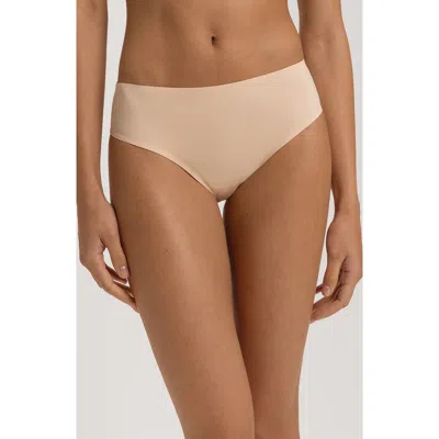 Hanro Invisible Touch High Cut Briefs In Brown