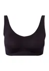 Hanro Invisible Touch Microfiber Soft Cup Bra In Black