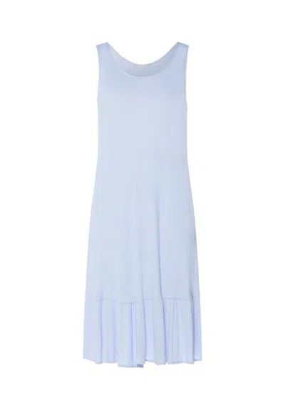 Hanro Isabella Tencel Tank Nightgown In Blue