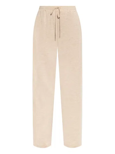 Hanro Jersey Pyjama Bottoms In Beige