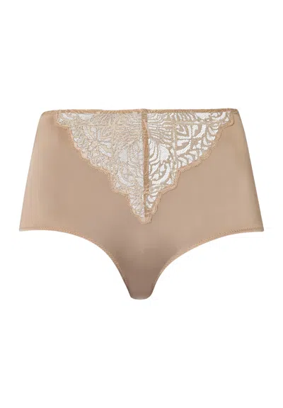Hanro Josephine Full Brief In Brown