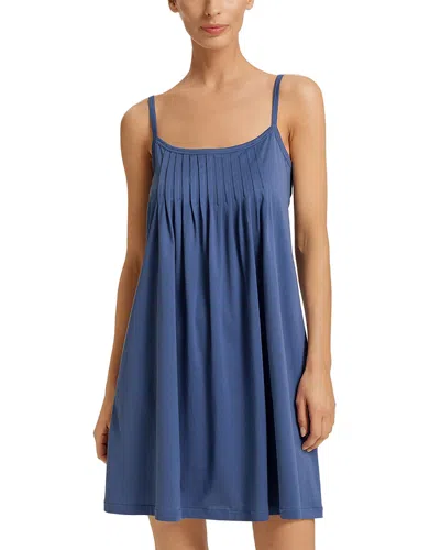 Hanro Juliet Babydoll In Blue