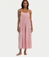 Hanro Juliet Knit Gown In Coral Pink