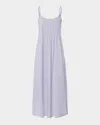 Hanro Womens Purple Heather Juliet Spaghetti-strap Cotton-jersey Night Dress Xs In Purple Heather