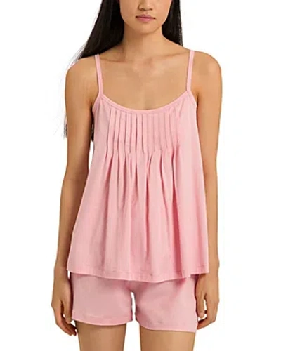 Hanro Juliet Short Pajama Set In Pink