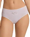 Hanro Kalea Embroidered Full Briefs In Purple
