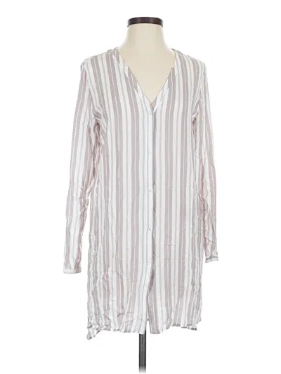 Pre-owned Hanro Kimono In Silver