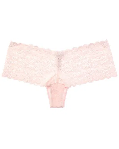 Hanro Lace Boyleg Panty In Pink