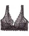 Hanro Lace Bra In 2183 - Black Pearl