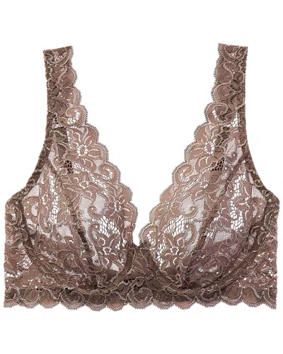 Hanro Lace Bra In Brown