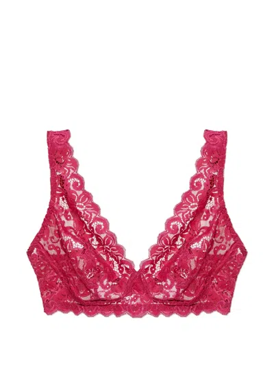 Hanro Lace Bra In Pink