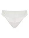 Hanro Lace-detail Thong In White
