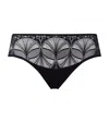Hanro Lace Holly Brazilian Briefs In Black