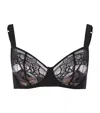 Hanro Lace Holly Underwire Bra In Black