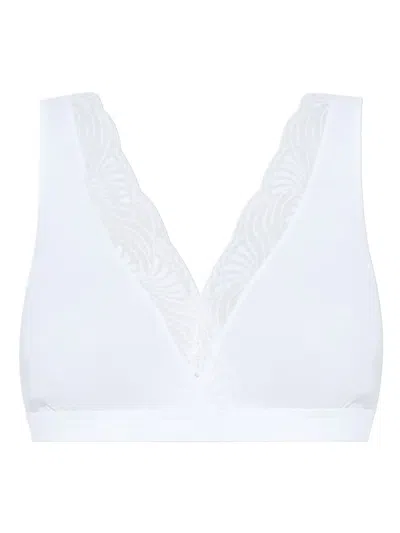 HANRO LACE TRIM BRA