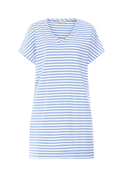 Hanro Laura Bigshirt In Blue