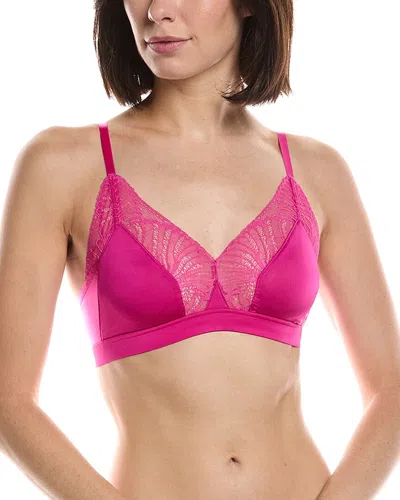 Hanro Lilith Lace Soft Cup Bra In Transparent