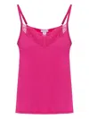 Hanro Lilith Lace-trim Camisole In Pink