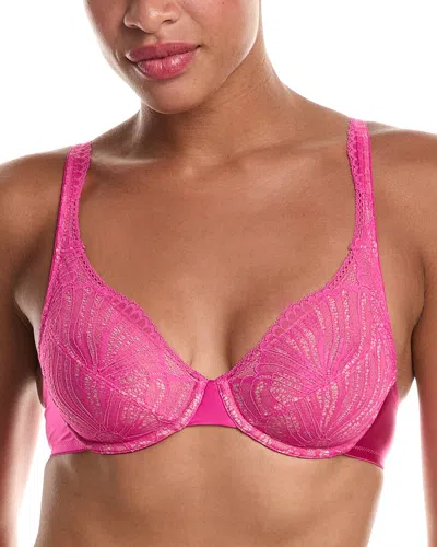 Hanro Lilith Lace Underwire Bra In Pink
