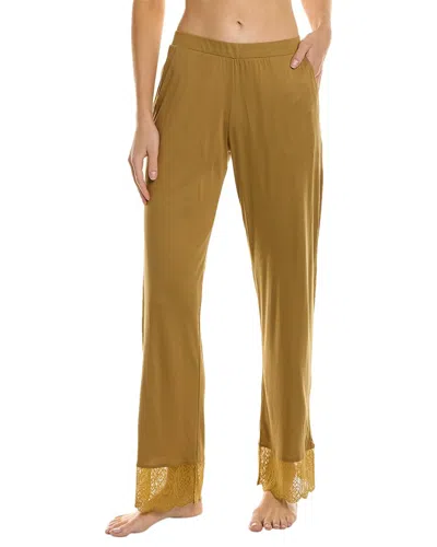 Hanro Lilova Knit Pants In Gold