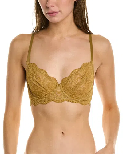 Hanro Lilova Underwire Bra In Gold
