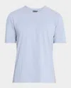Hanro Basic Crewneck T-shirt In Blue Dye