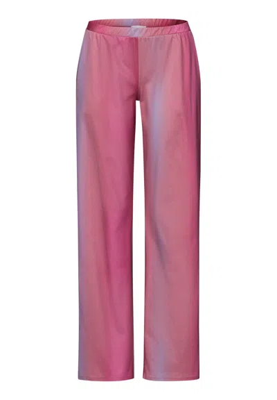 Hanro Loie Ombre Cotton Pants In Pink