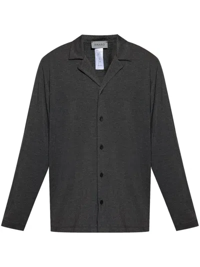 Hanro Long Sleeve Pyjama Top In Grey