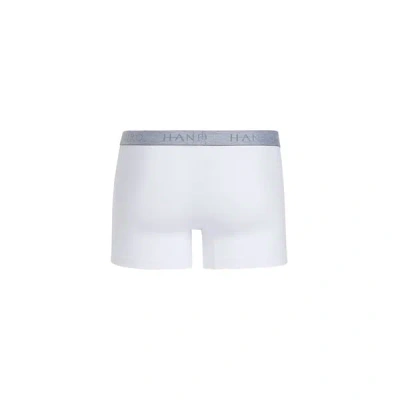 Hanro Set Of Two Cotton Boxers In White