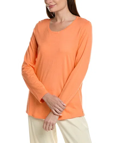 Hanro Lounge Shirt In Orange