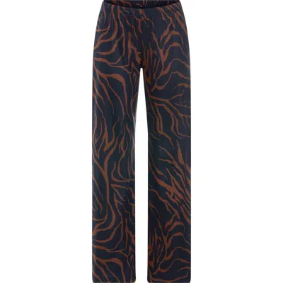 Hanro Loungy Nights Cotton Knit Pants In Multi