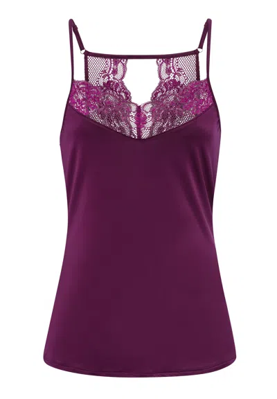Hanro Lovis Camisole In Purple