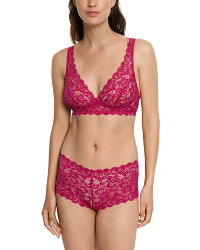 Hanro Luxury Moments All Lace Soft Cup Bra In Pink