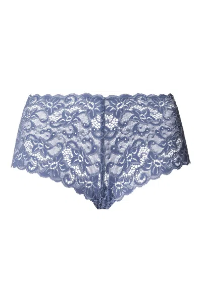 Hanro Luxury Moments Boyleg In Blue