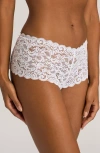 Hanro Luxury Moments Boyleg Briefs In White