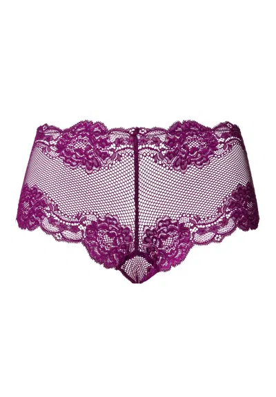 Hanro Luxury Moments Boyleg In Purple