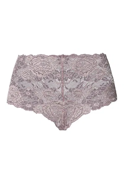 Hanro Luxury Moments Boyleg In Purple
